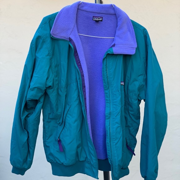 Patagonia Other - Vintage Patagonia Bomber Jacket | Fleece Lined